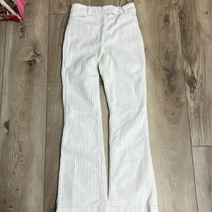 & Other Stories Lucy Corduroy Pants Flare White Size 4